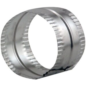 Lambro 244-36 4-In. Aluminum Duct Connector