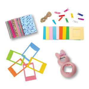 Bower BB-INSBUND1 Photo Fun Pack for Fujifilm instax mini 7s, 8, 8+, or 9 Camera
