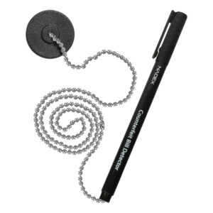 Nadex Coins NCC1-1136 Counterfeit Pen and Ball Chain with Base (1 Pack)