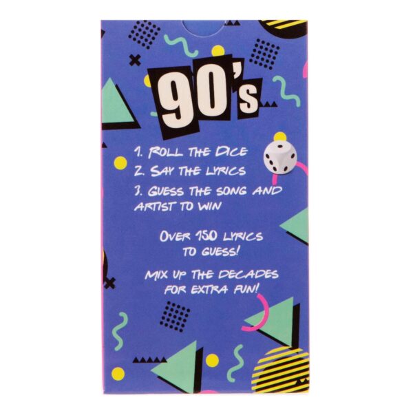 Nineties Guess That Tune Music Quiz Game | Name The 90’s Lyrics | Fun for Parties | Over 150 Songs