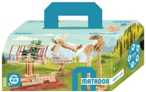 MATADOR Explorer E100 222pcs Wooden Construction Set 5+