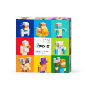PIXIO Surprise #2 Mini Figures - up to 48 Magnetic Blocks