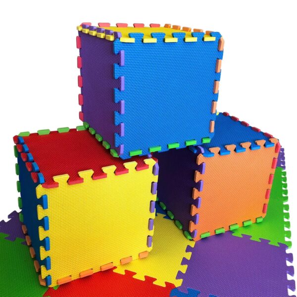 Non Toxic Play Mat for Kids Toddlers Childrens Infants   Interlocking Foam Puzzle Thickest Baby Mat for Play & Exercise 36 Tiles 12x12in (10mm)   Floor Coverage 36 Sq Ft - Image 6