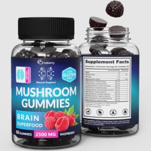 Lion's Mane Gummies for Mental Clarity: Reishi and Cordyceps Blend