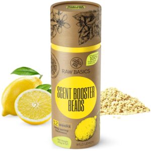 Scent Boosters for Washer Wild Lemon Aroma   Bulk Laundry Booster Beads and Fabric Smell Deodorizer   In Wash Odor Eliminator Pods for Fresh Scented Clothes