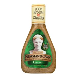 Newman's Own Lite Dressing - Caesar - Case Of 6 - 16 Fl Oz.