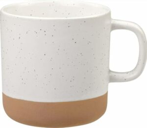 Unboxme Givenne Ceramic Mug 12oz   Trendy Gloss Body & Nature Baked Base   Microwave Safe Coffee Mug with Unique Artisanal Character   Ceramic Material   Perfect for Coffee Mugs and Coffee Cups