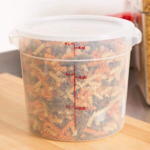 RFS6PP190 Camwear 6 Quart Round Food Storage Container with Lid