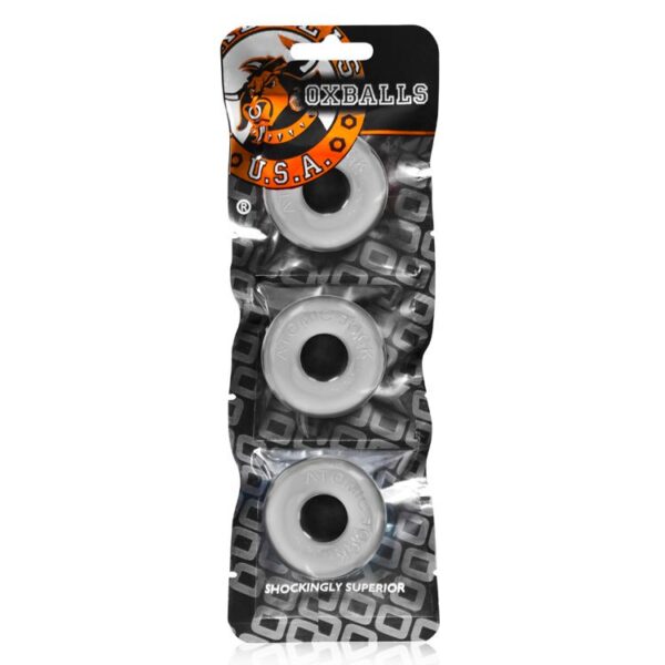 Ringer 3 pk cockring clear