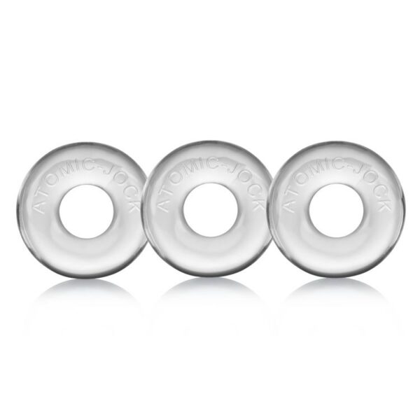 Ringer 3 pk cockring clear - Image 3
