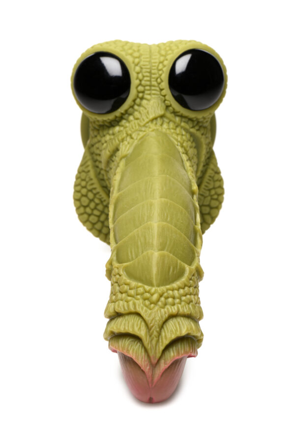 Creature cocks swamp monster green scaly silicone dildo - Image 8