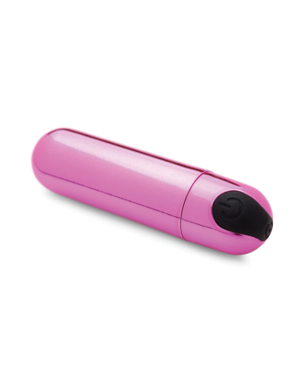 Bang! 10X Rechargeable Vibrating Metallic Bullet - Image 2