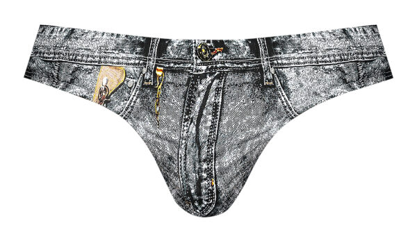 Dirty Denim Bikini Blue - Image 3