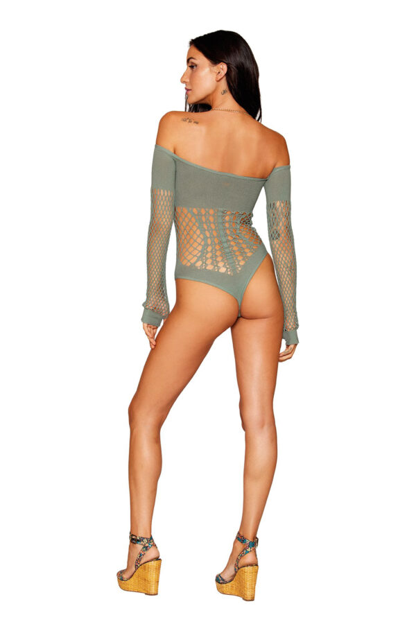 Long Sleeve Teddy - Size - Sage - Image 2