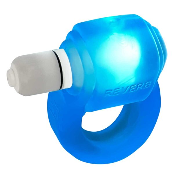 Glowdick Cockring With Led - Ice - Image 5