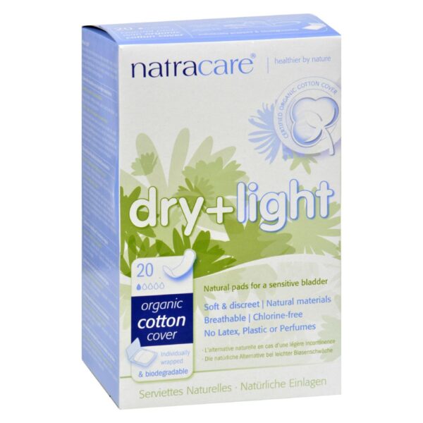 Natracare Dry And Light Individually Wrapped Pads - 20 Pack - Image 2