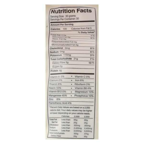 One Degree Organic Foods Sprouted Spelt Flour - Organic - Case Of 6 - 32 Oz. - Image 3