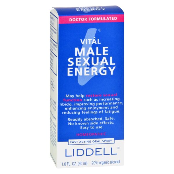 Liddell Homeopathic Energy Male - 1 Fl Oz - Image 2
