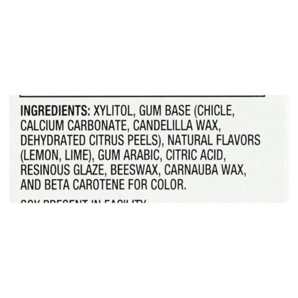 Glee Gum Chewing Gum - Lemon Lime - Sugar Free - Case Of 12 - 16 Pieces - Image 4