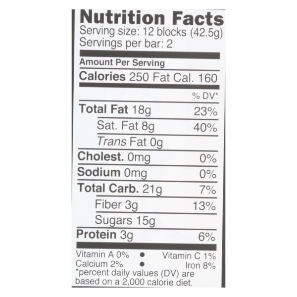 Divine - Bar Dark Chocolate Hazelnut Trffl - Case Of 12 - 3 Oz - Image 3