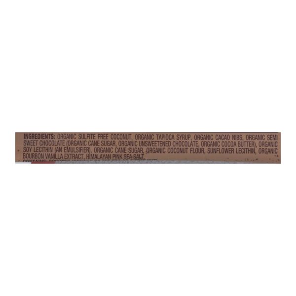 Jennie's Organic Cacao Powder Coconut Bar - Case Of 12 - 1.5 Oz. - Image 3