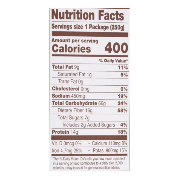 Tasty Bite - Bowl Protein Medit Style - Case Of 6-8.8 Oz - Image 2