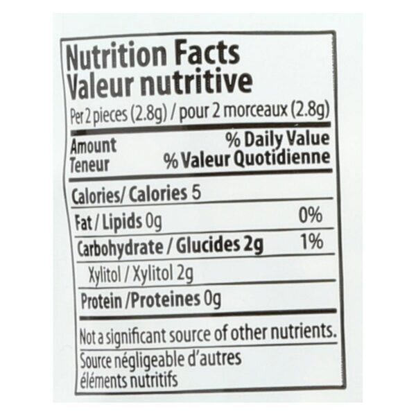 Pur Spearmint Gum  - Case Of 12 - 2.72 Oz - Image 2