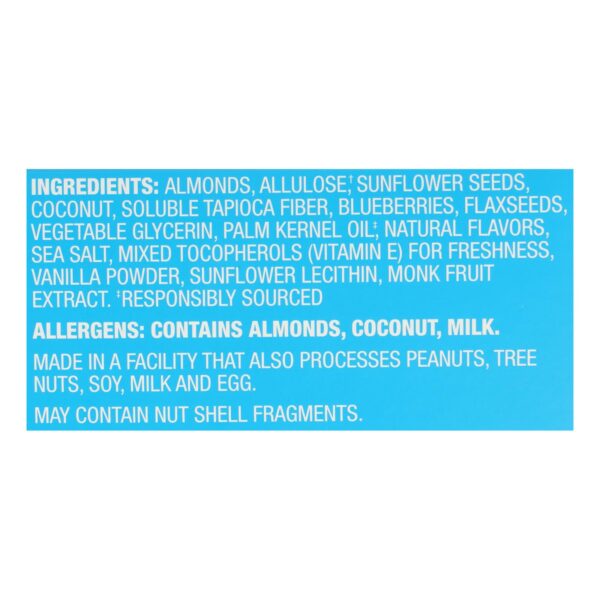Munk Pack - Bar Bbry Almond Vanilla Keto - Case Of 6-4/1.12z - Image 3