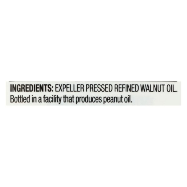 Spectrum Naturals Refined Walnut Oil - Case Of 12 - 16 Fl Oz. - Image 2