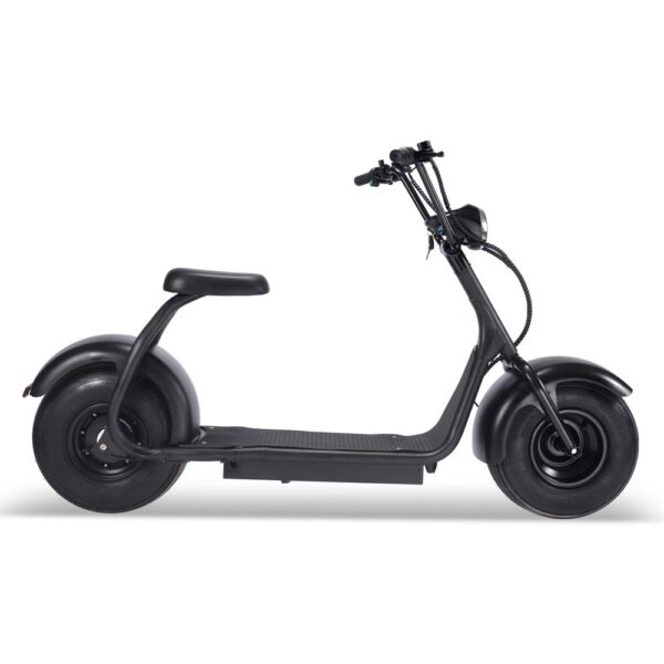 Fat Tire 60v 18ah 2000w Lithium Electric Scooter Black - Image 3