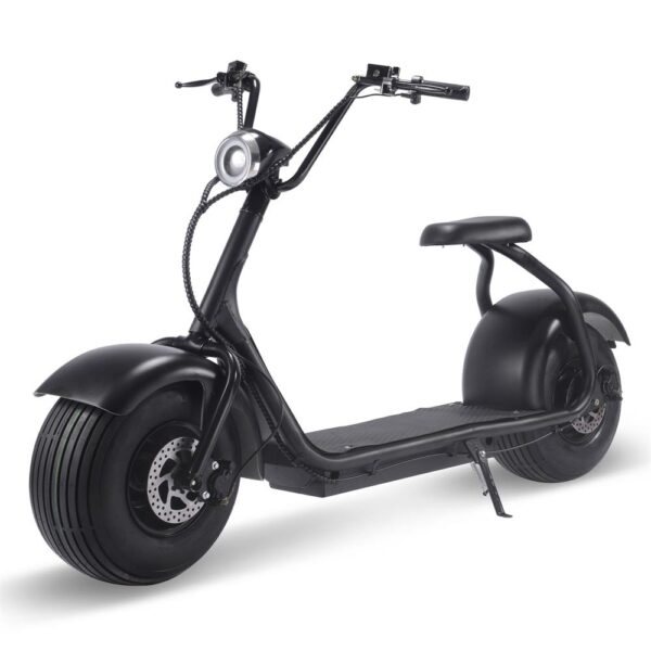 Fat Tire 60v 18ah 2000w Lithium Electric Scooter Black - Image 4
