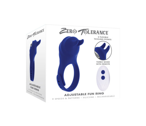 Adjustable Fun Ring Blue - Image 4