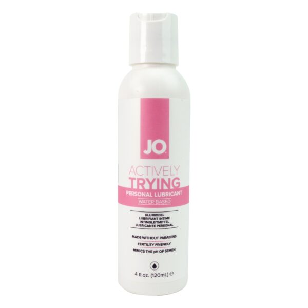 Jo Actively Trying W/o Parabens 4 Oz - Image 2