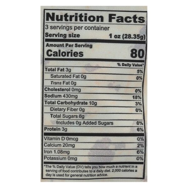 Louisville Vegan Jerky Jerky - Vegan - Carolina Bbq - Case Of 10 - 3 Oz - Image 2