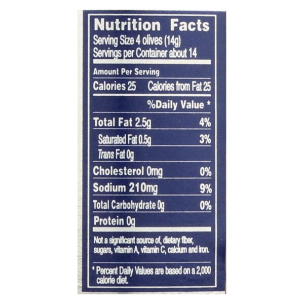 Goya - Olive Manzanilla Stuffed - Case Of 24-6.75 Oz - Image 3