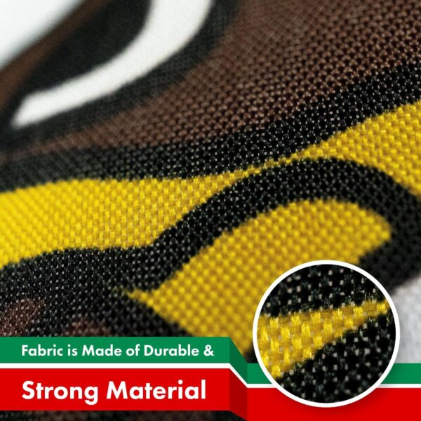 Mexico Mexican Flag | 4x6 Ft | LiteWeave Pro Series Printed 150D Polyester | Country Flag Indoor Outdoor Vibrant Colors Brass Grommets Thicker and More Durable Than 100D 75D Polyester - Image 4