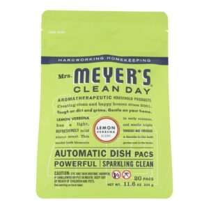 Mrs. Meyer's Clean Day - Automatic Dishwasher Packs - Lemon Verbena - 12.7 Oz