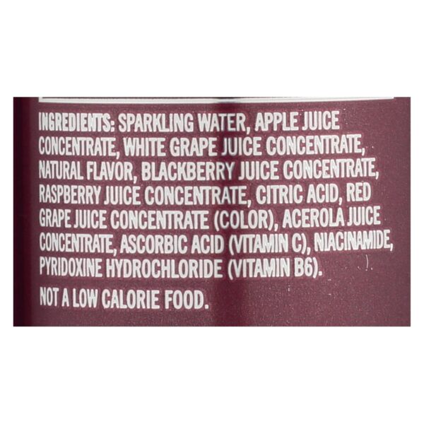 Izze Can - Sparkling - Blackberry - Case Of 12 - 8.4 Fl Oz - Image 3