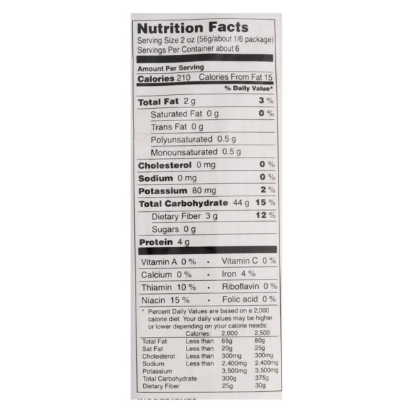 Tinkyada Organic Brown Rice Spaghetti - Case Of 12 - 12 Oz - Image 3