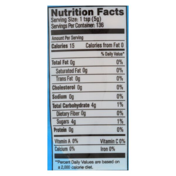 Heavenly Organics 100% Organic Heavenly Sugar - Case Of 6 - 20 Oz - Image 2