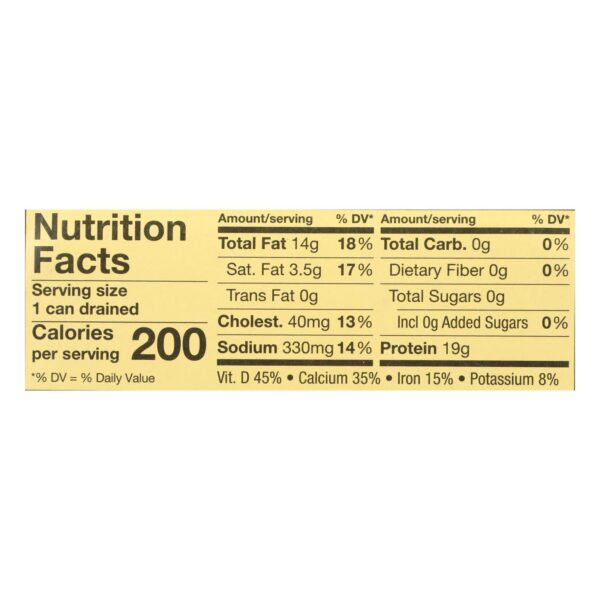Reese's Fancy Sardines  - Case Of 10 - 4.37 Oz - Image 3