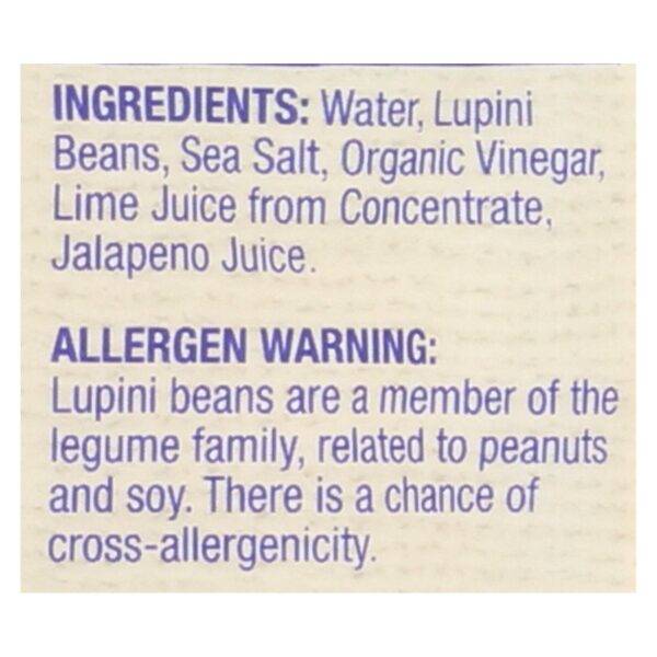 Brami Lupini Snack - Chili Lime - Case Of 8 - 5.3 Oz. - Image 3