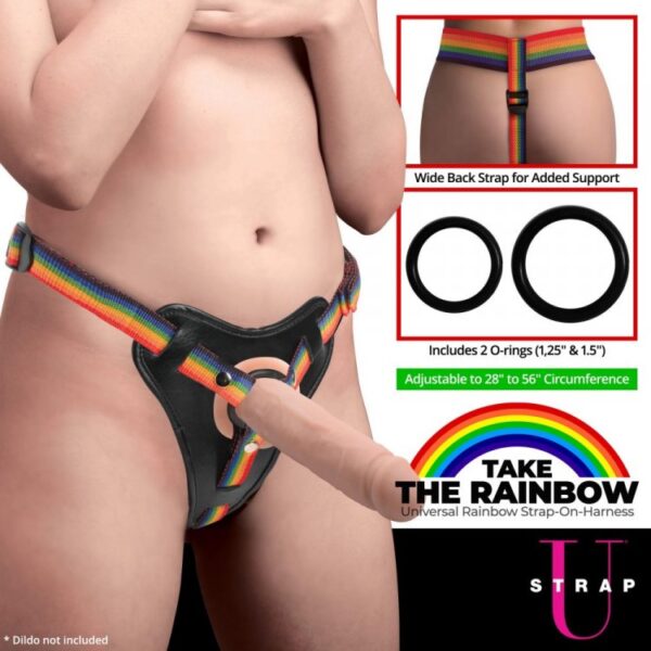Strap U Take The Rainbow Universal Harness - Image 7