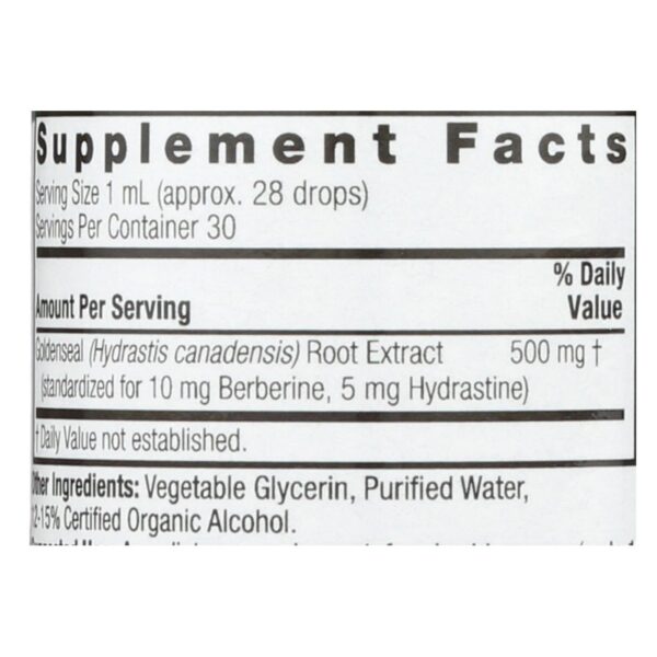 Nature's Answer - Goldenseal Root - 1 Fl Oz - Image 2