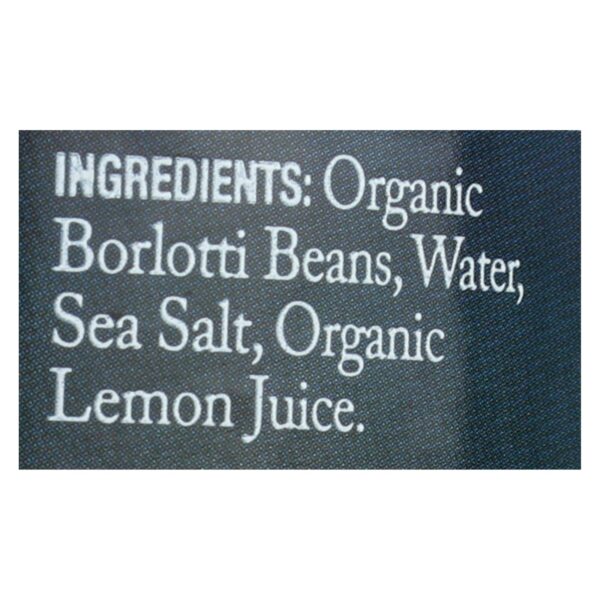 Jovial - 100 Percent Organic Borlotti Beans - Case Of 6 - 13 Oz - Image 3