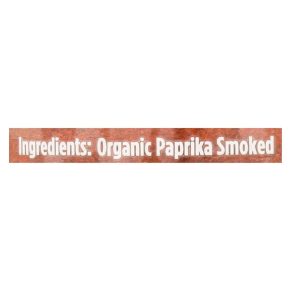 Spicely Organics - Organic Paprika - Smoked - Case Of 3 - 1.7 Oz. - Image 2