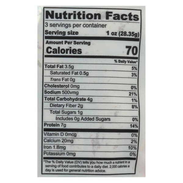Louisville Vegan Jerky Jerky - Vegan - Black Pepper - Case Of 10 - 3 Oz - Image 2