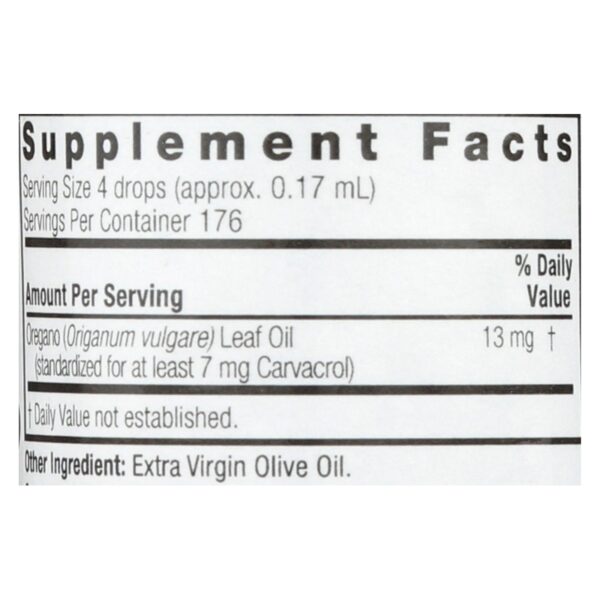 Nature's Answer - Oil Of Oregano Leaf - 1 Fl Oz - Image 2