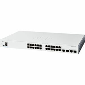 Cat 1300 24-port GE PoE4x10G