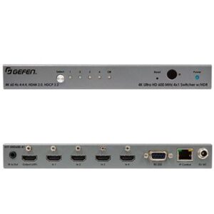 4K Ultra HD 600 MHz 4x1 Switch